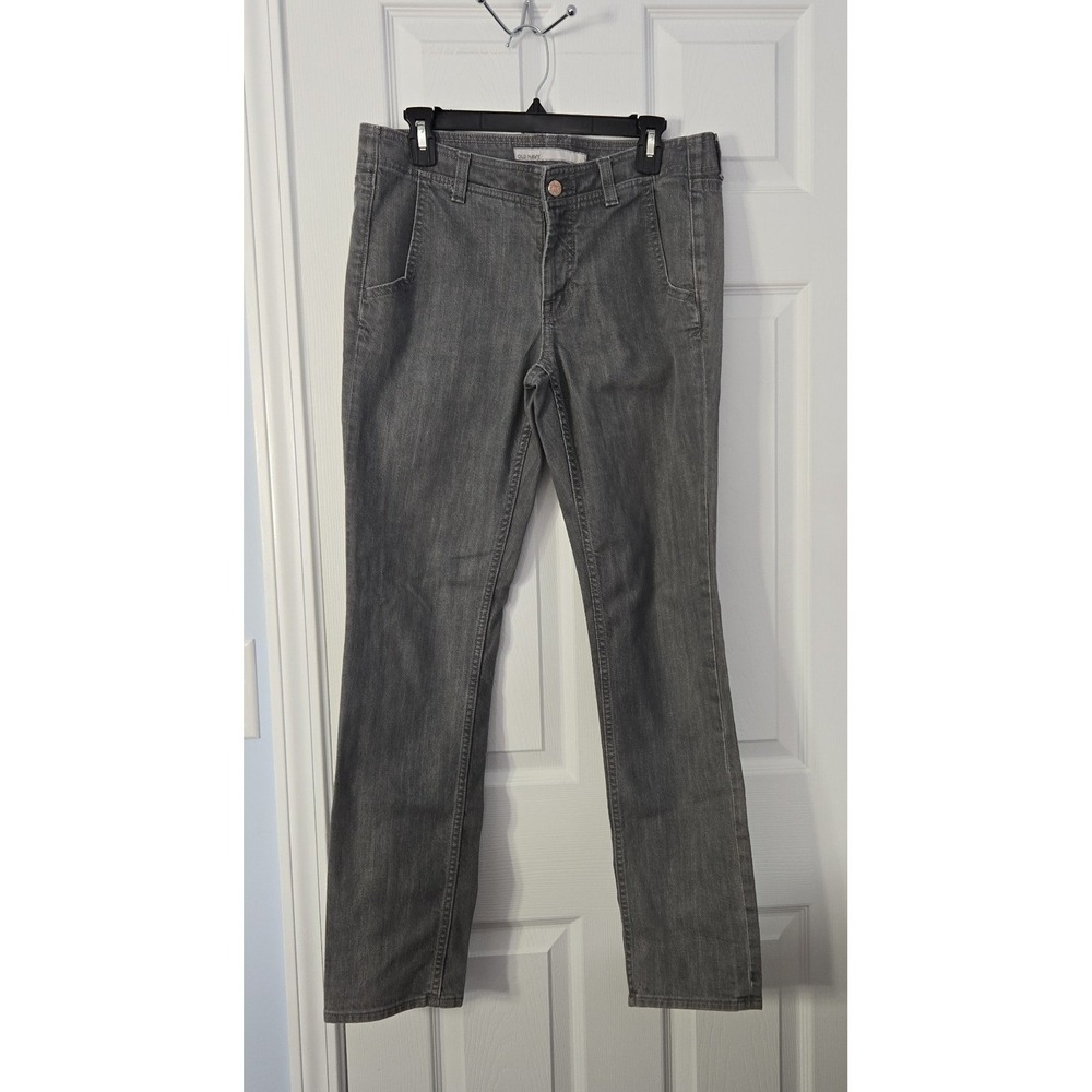 Gap Womans Jeans Mid Rise Grey Size 8 X 31‎ long